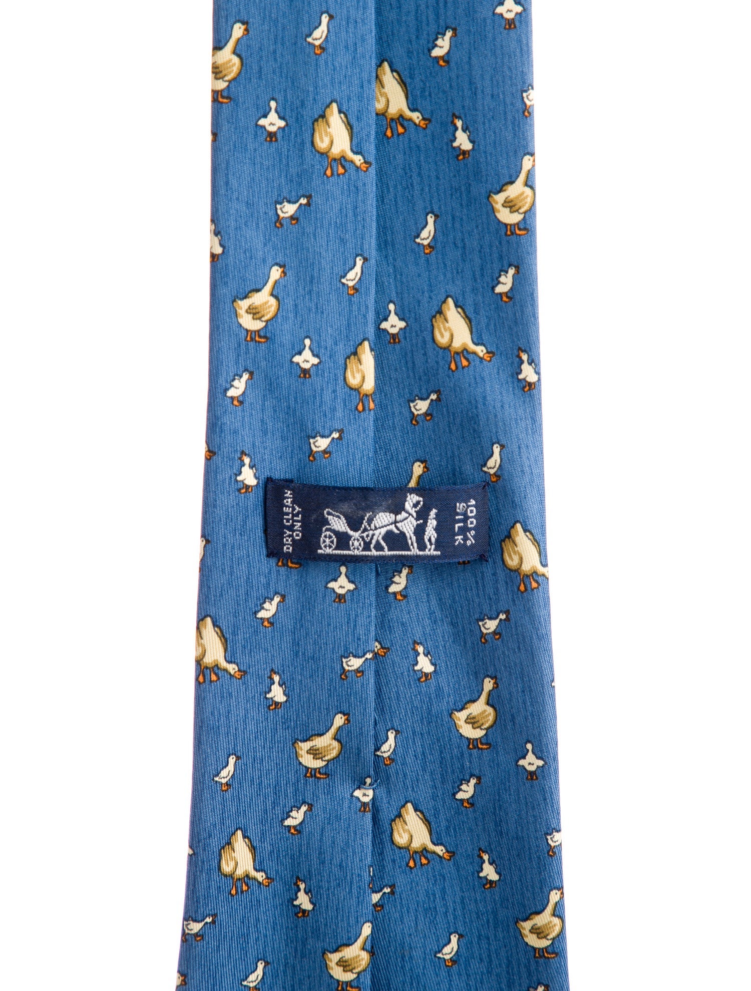 Hermès Silk Patterned Tie