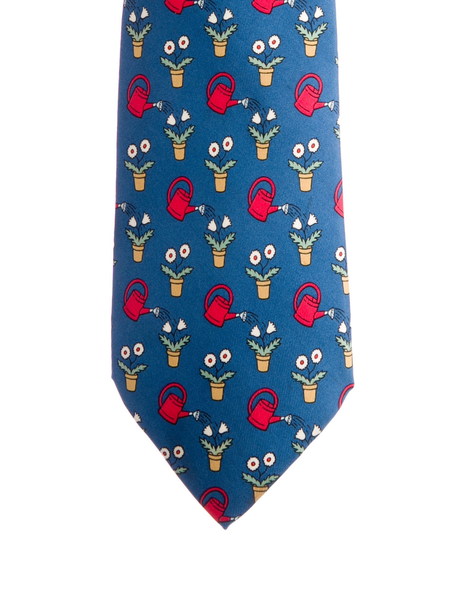 Hermès Silk Pattern Tie