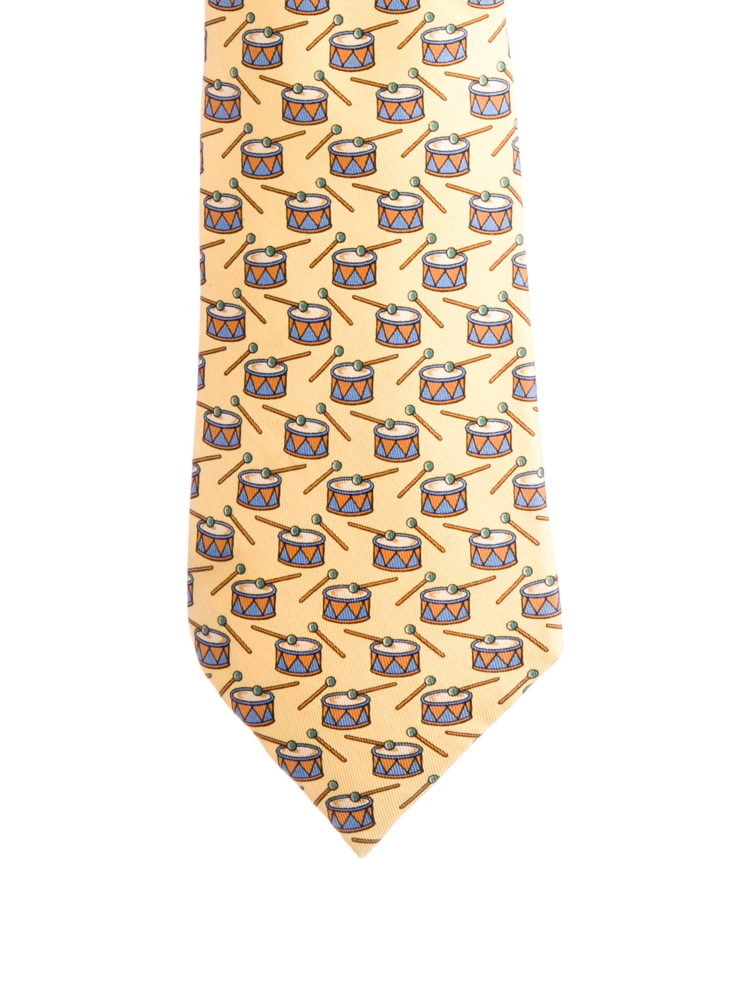 Hermès Silk Patterned Tie