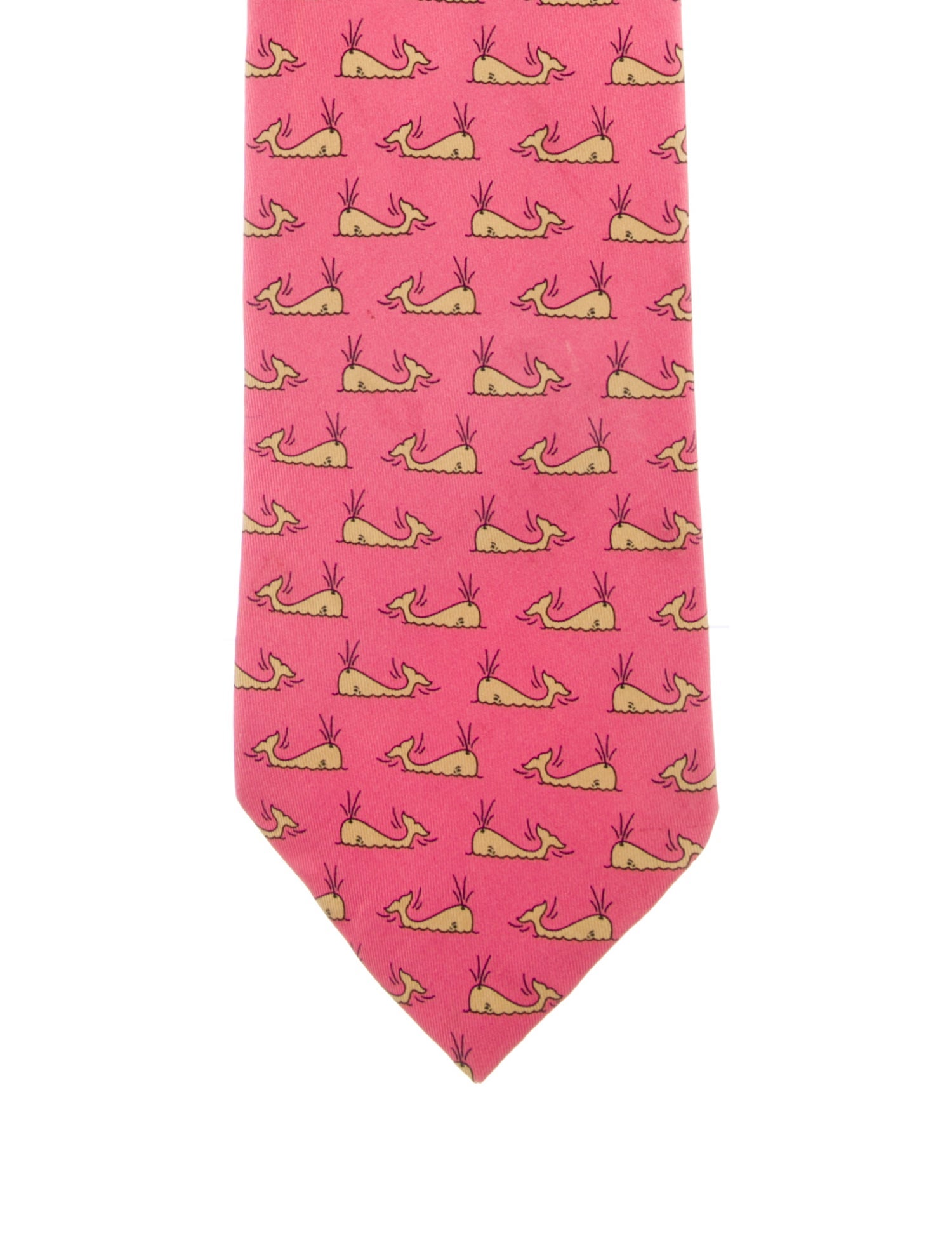 Hermès Silk Pattern Tie