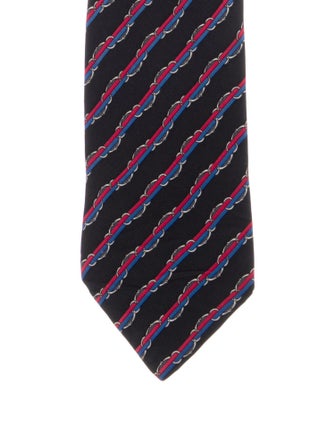 Hermès Silk Striped Tie