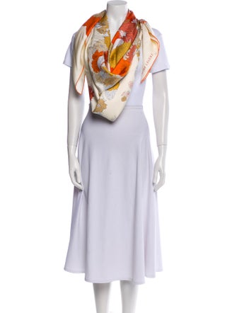 Hermès Robe Legere Silk Shawl