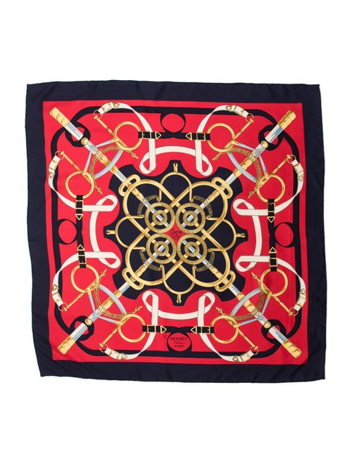 Hermès Eperon D'Or Silk Scarf