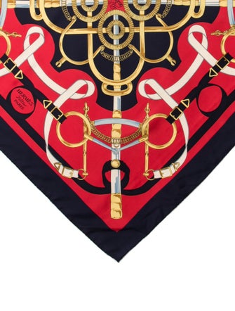 Hermès Eperon D'Or Silk Scarf