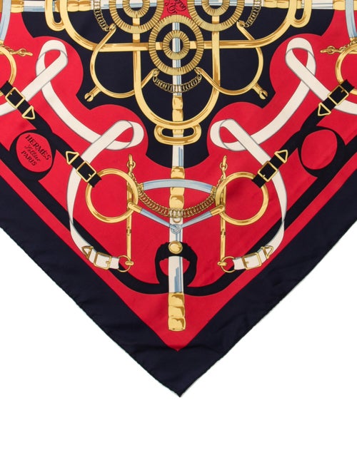 Hermès Eperon D'Or Silk Scarf