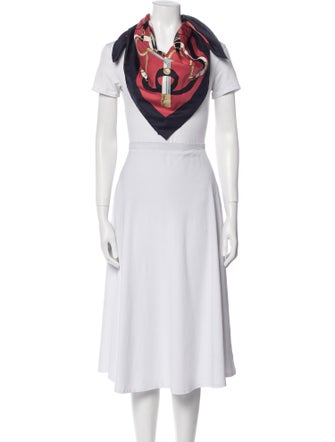 Hermès Eperon D'Or Silk Scarf