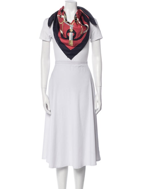 Hermès Eperon D'Or Silk Scarf