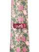 Hermès Floral Print Silk Tie