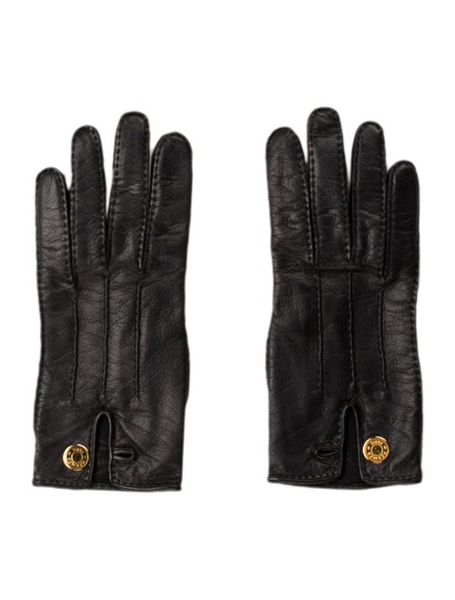 Hermès Leather Gloves