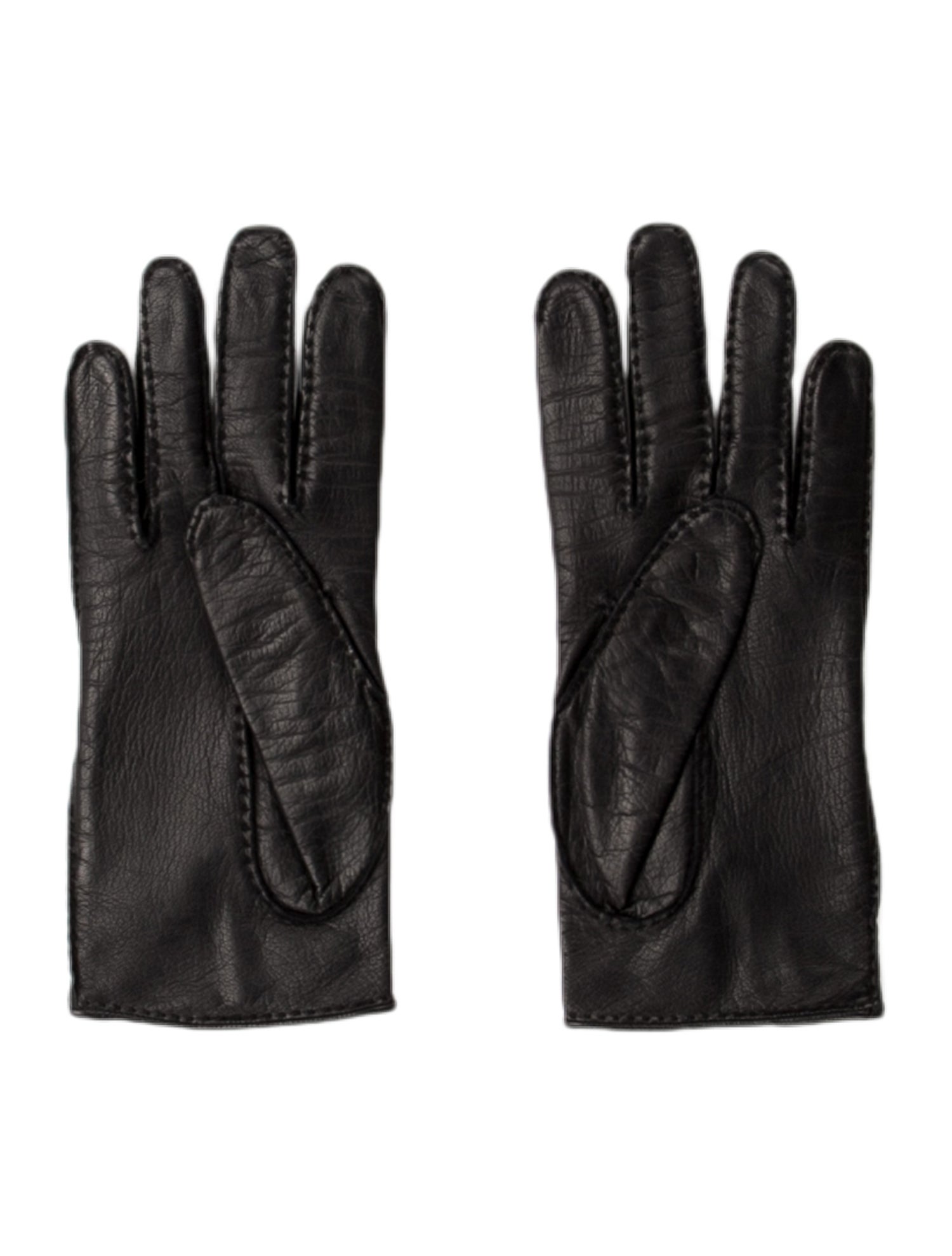 Hermès Leather Gloves