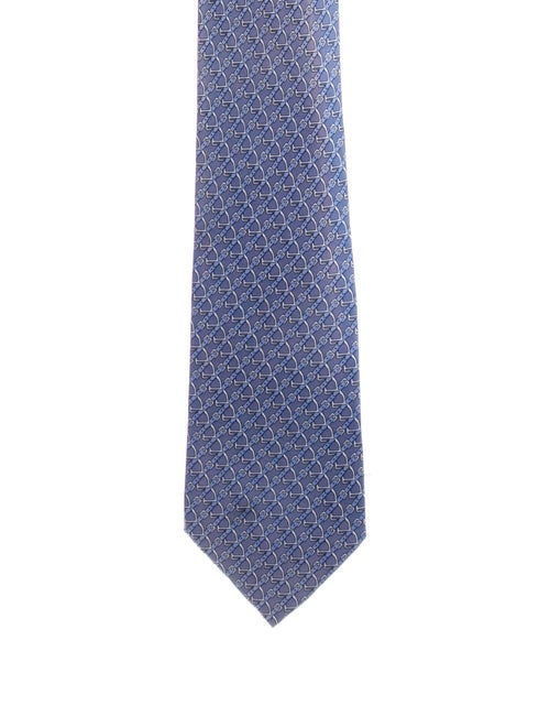 Hermès Silk Pattern Tie