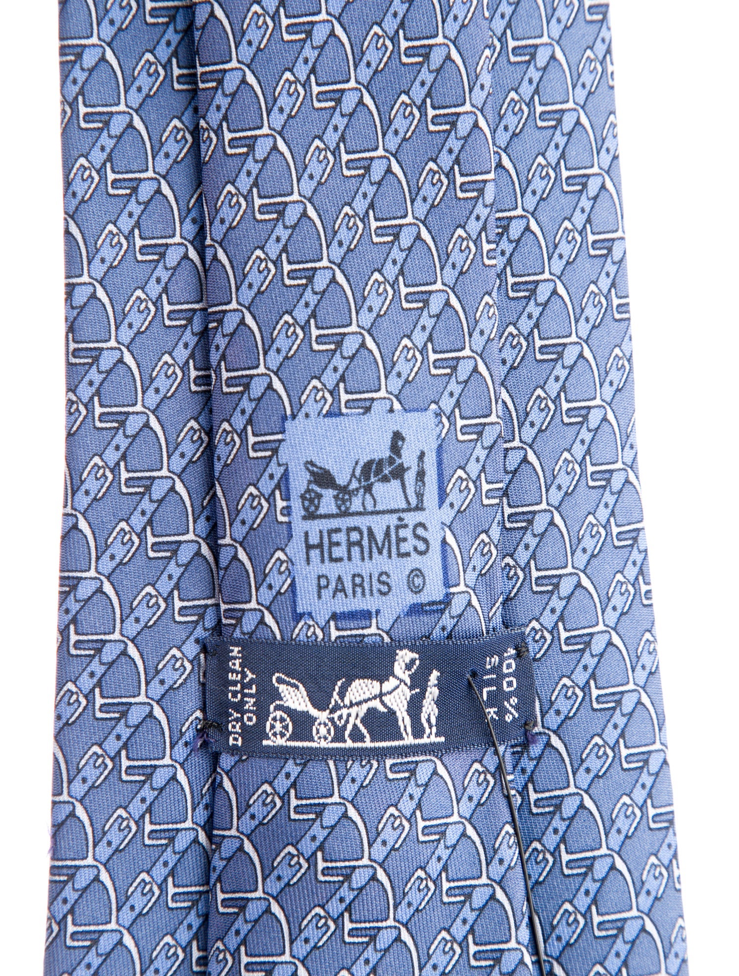 Hermès Silk Pattern Tie