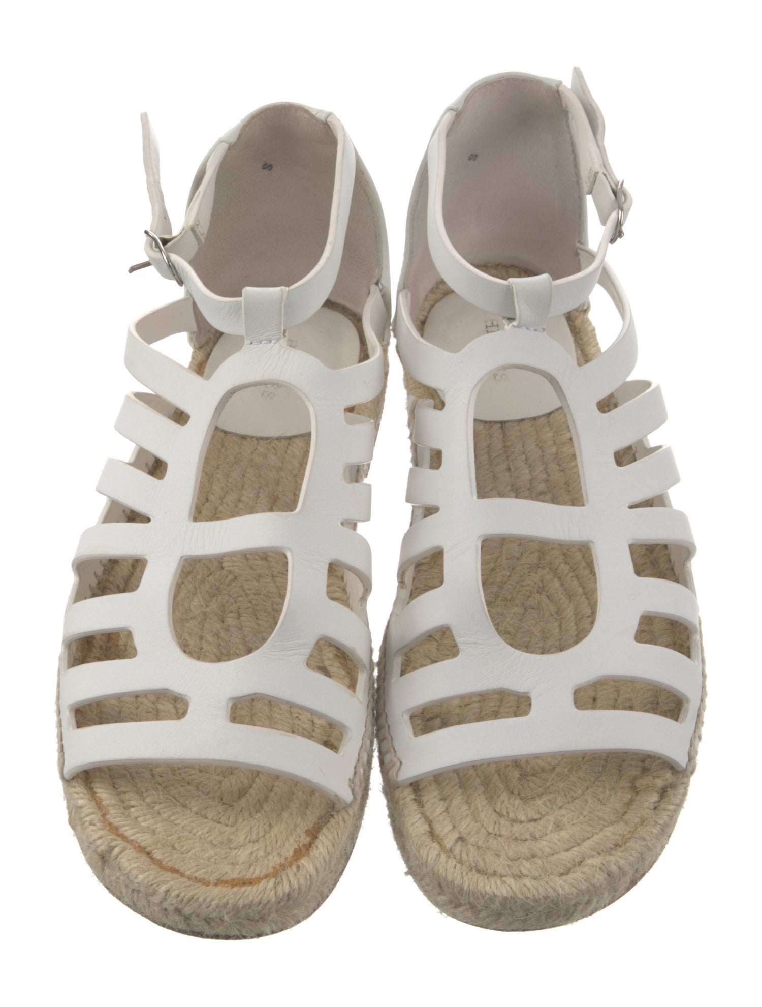 Hermès Costanza Leather Espadrilles