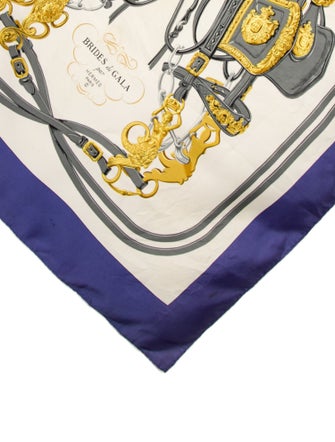 Hermès Brides de Gala Silk Scarf