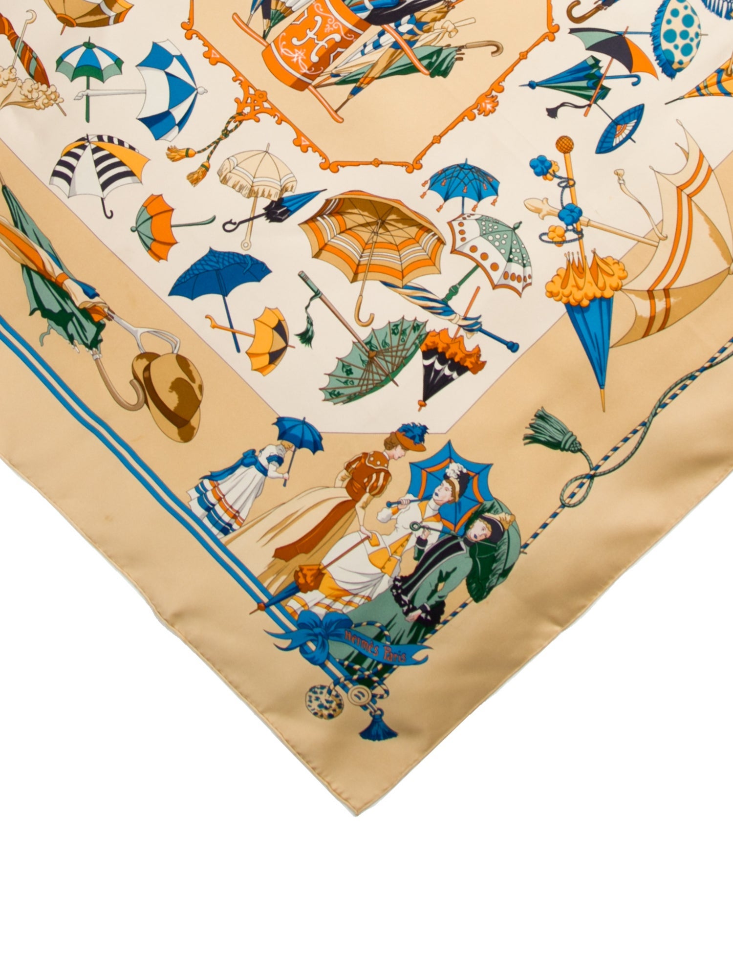 Hermès Ombrelles et Parapluies Silk Scarf