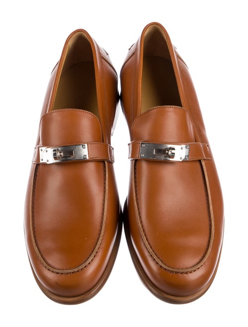Hermès Destin Leather Loafers