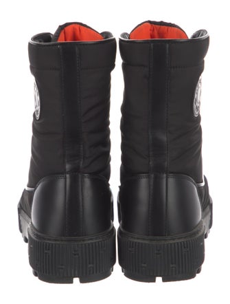 Hermès Fresh Nylon Combat Boots