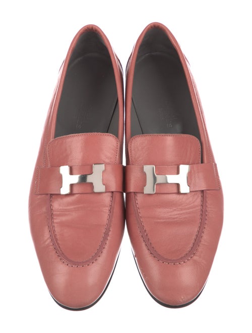 Hermès Paris H Logo Loafers