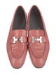 Hermès Paris H Logo Loafers