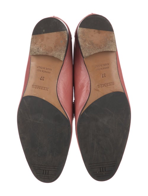 Hermès Paris H Logo Loafers