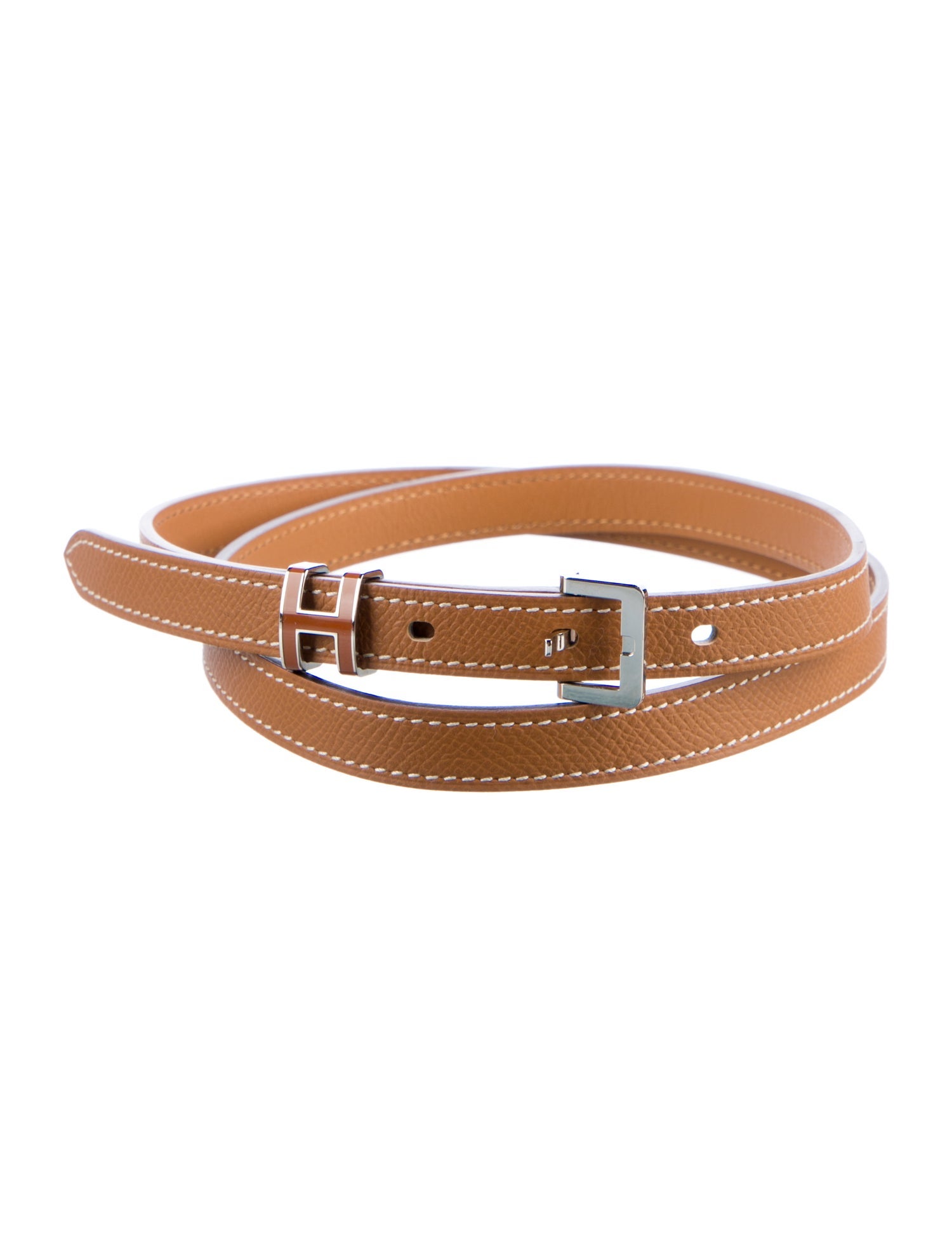 Hermès 18 mm Epsom Leather H Belt
