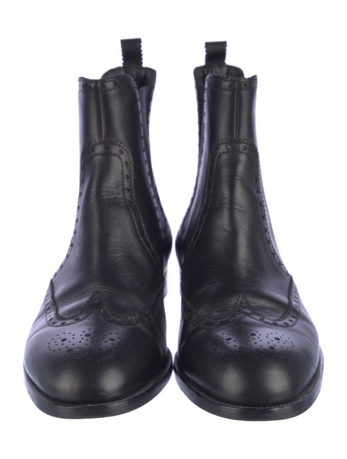 Hermès Brighton Brogue Leather Chelsea Boots
