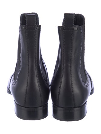 Hermès Brighton Brogue Leather Chelsea Boots