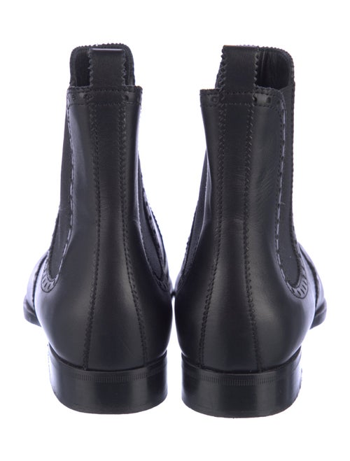 Hermès Brighton Brogue Leather Chelsea Boots