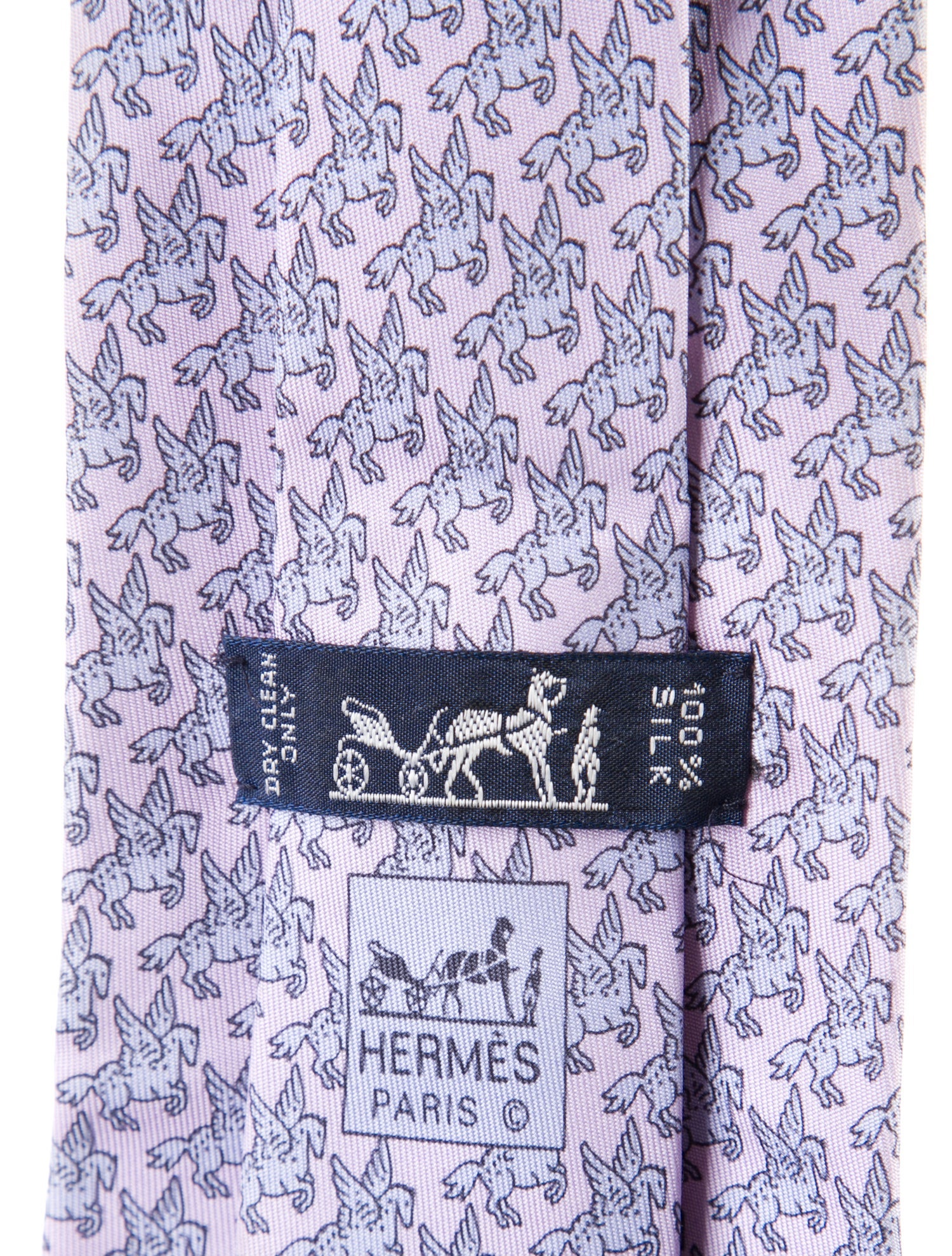 Hermès Silk Pattern Tie