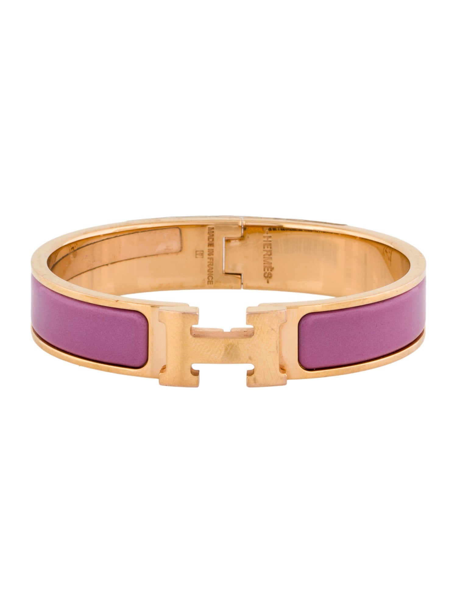 Hermès Clic H Bangle Bracelet