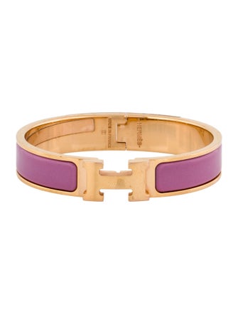Hermès Clic H Bangle Bracelet