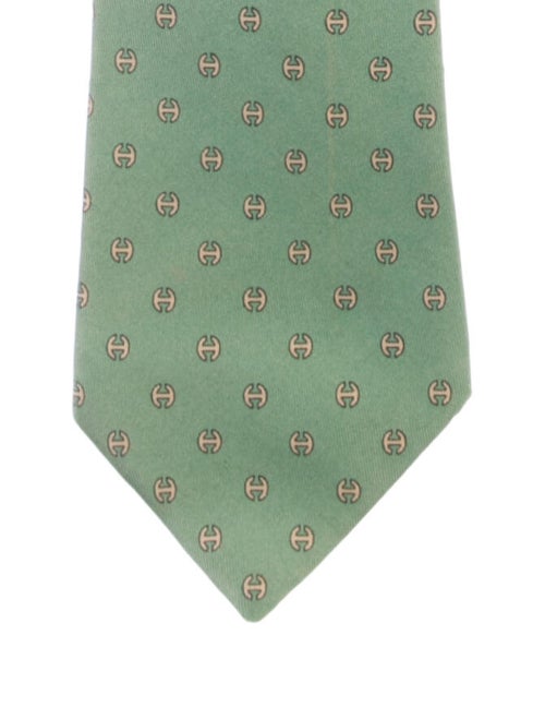 Hermès Silk Pattern Tie