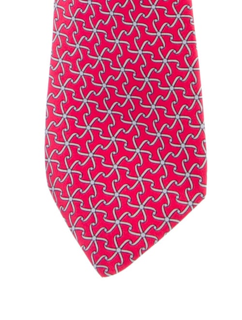Hermès Silk Pattern Tie