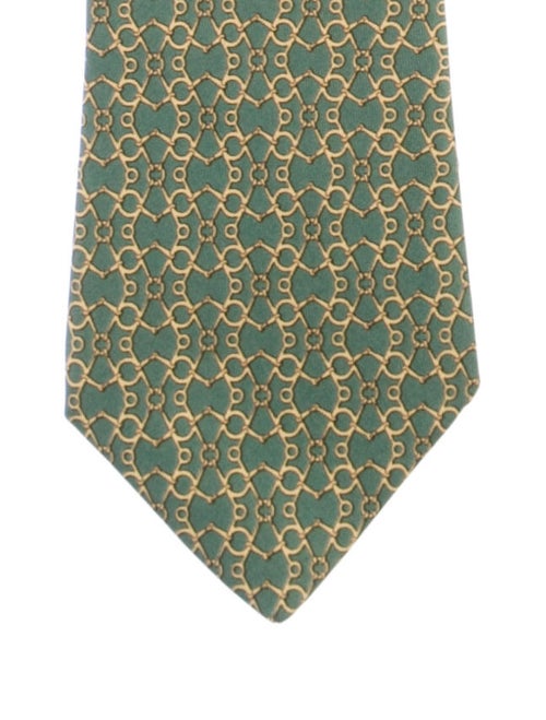 Hermès Silk Pattern Tie