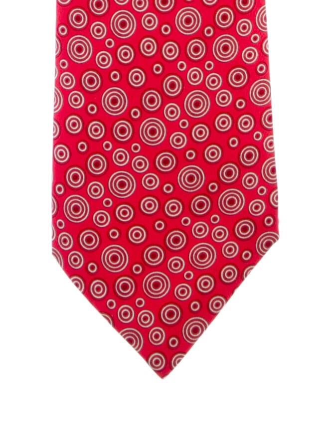 Hermès Silk Pattern Tie