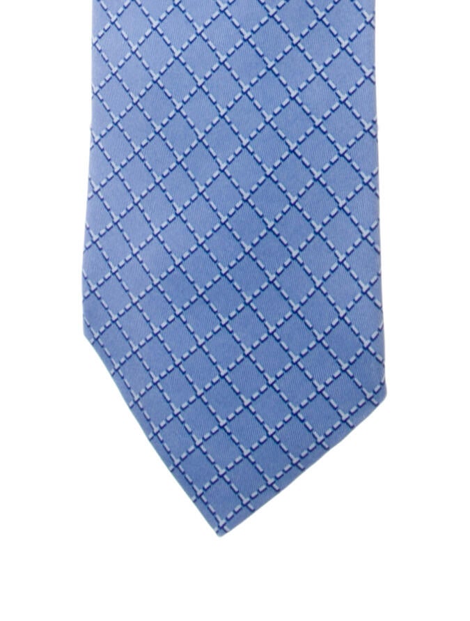 Hermès Silk Pattern Tie