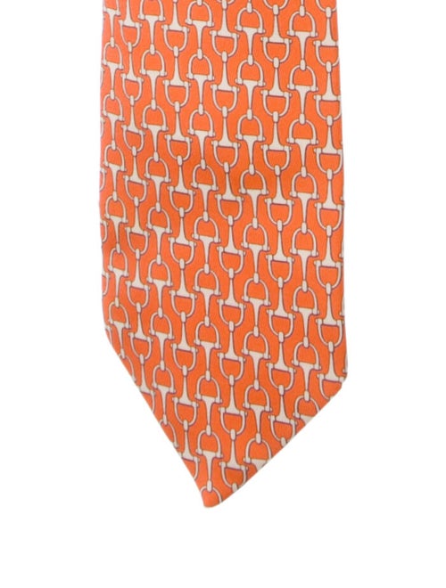Hermès Silk Pattern Tie
