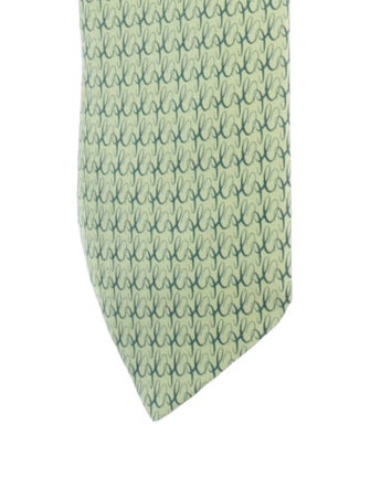 Hermès Silk Pattern Tie