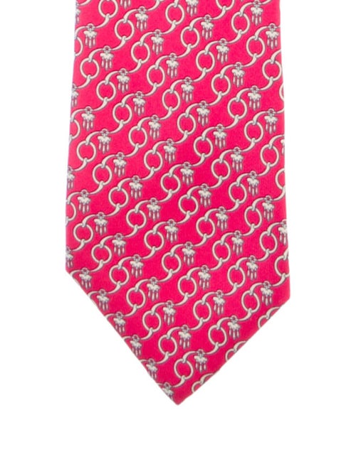 Hermès Silk Pattern Tie