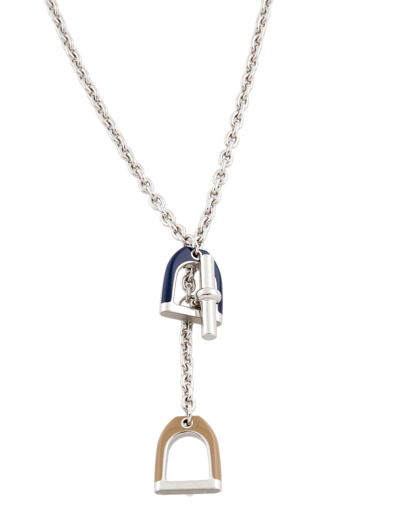 Hermès Etrier Lavalier Necklace
