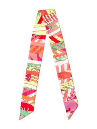 Hermès Astrologie Silk Twilly Scarf