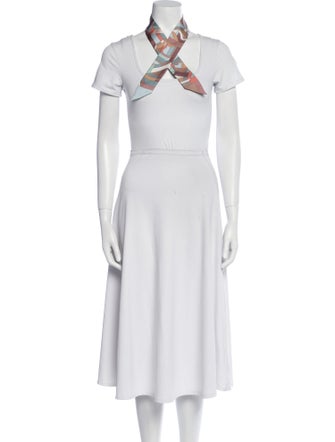 Hermès Perspective Cavaliere Silk Twilly Scarf