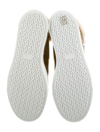 Hermès Flocon Suede Lace-Up Boots