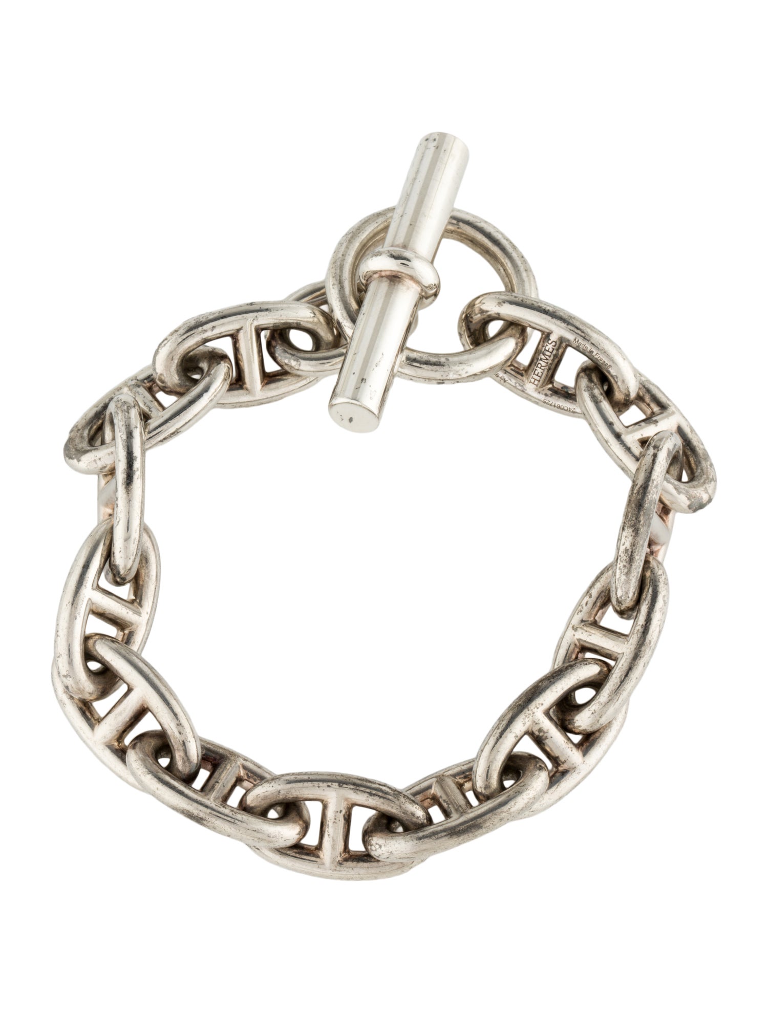 Hermès Chaine d'Ancre Bracelet, Large Model