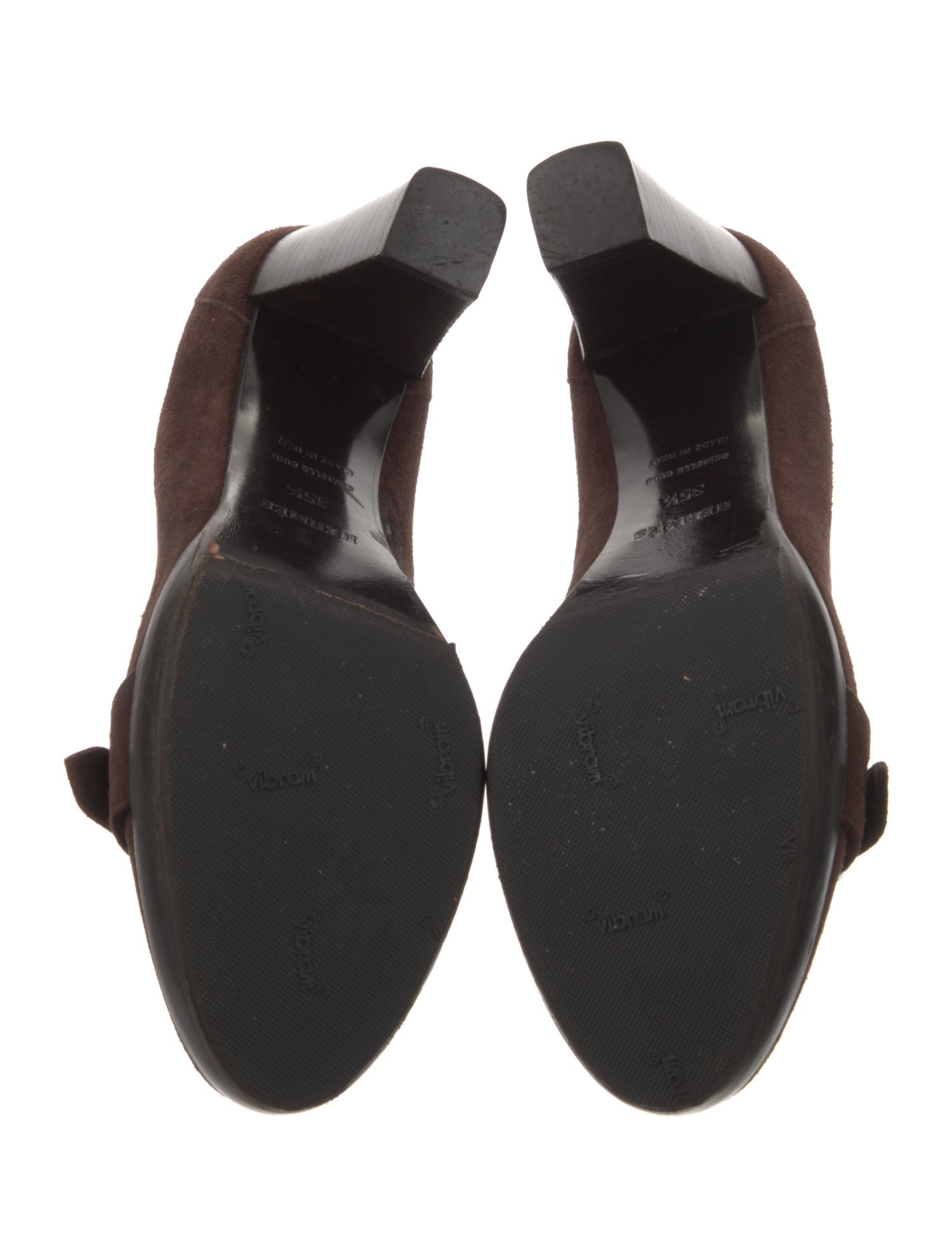 Hermès Suede Pumps