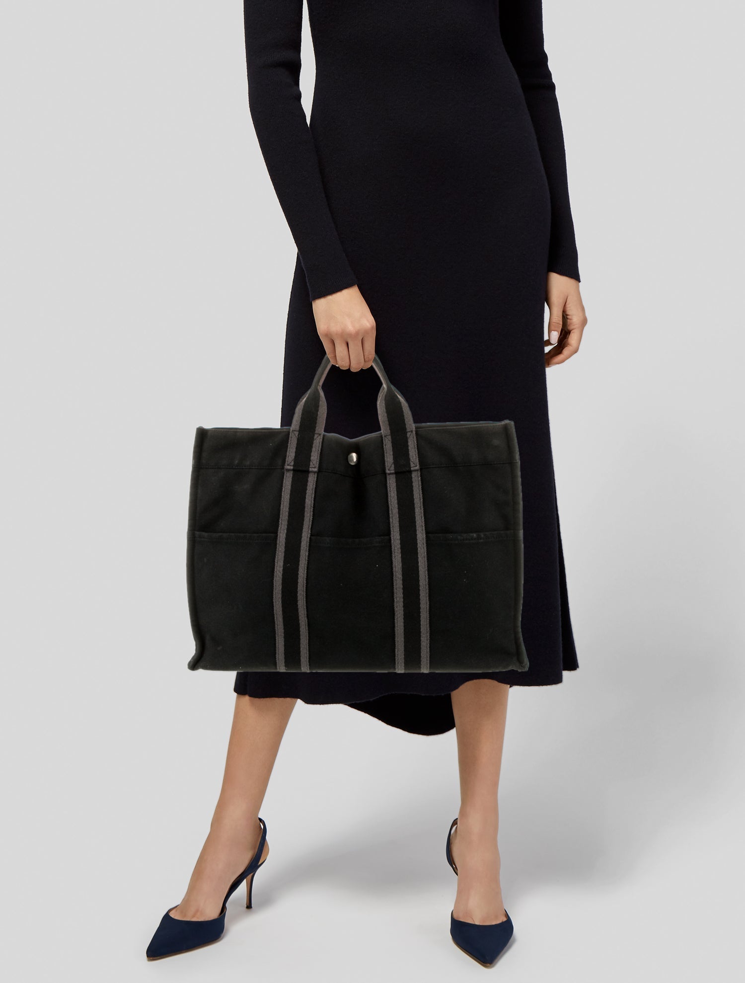 Hermès Toile Fourre-Tout MM