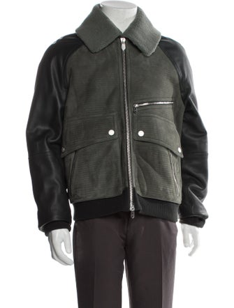 Hermès Lamb Fur Utility Jacket