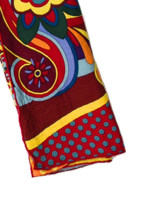 Hermès Faubourg Rainbow Cashmere Shawl