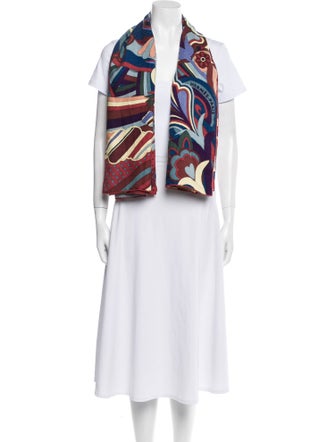 Hermès Faubourg Rainbow Cashmere Shawl