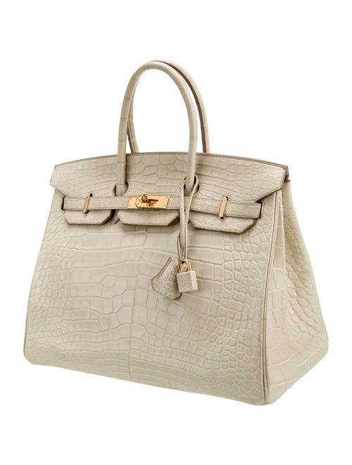 Hermès Matte Alligator Birkin 35